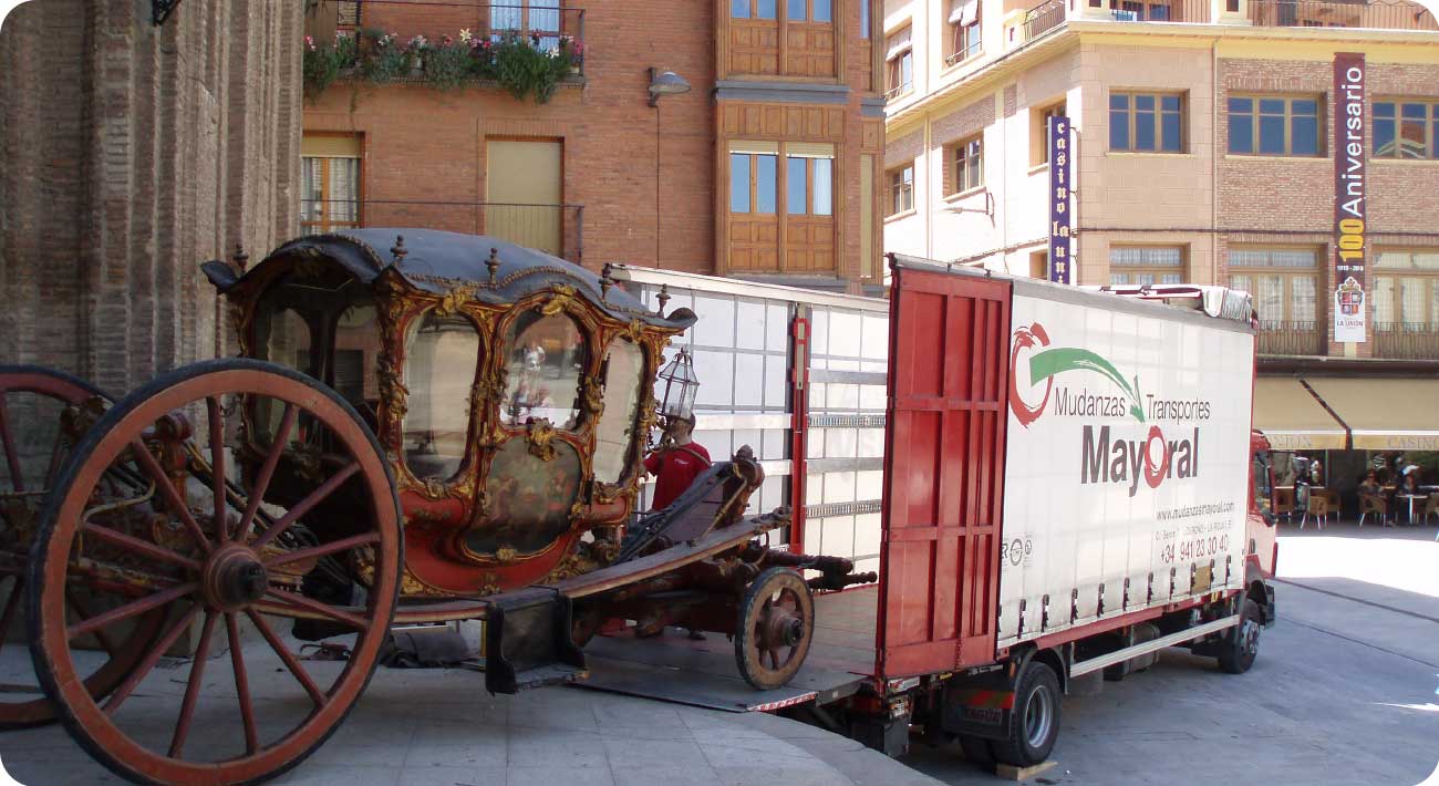 Transporte de antigüedades